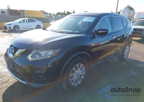 2014 Nissan Rogue S z USA, uszkodzony, nr VIN 5N1AT2MT1EC785769